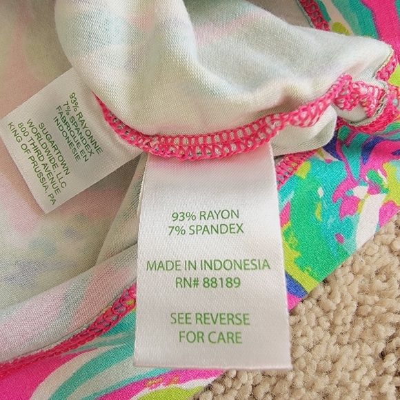 Llilly Pulitzer Mini Sophie Dress S 4-5 - Picture 7 of 7